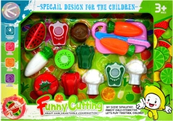 Légumes et fruits – set à découper avec carotte - 1 pièce