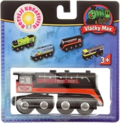 Locomotive à vapeur en bois Maxim Epocha