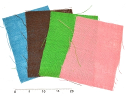 Décorations en tissu A4 – lot de 10 pcs