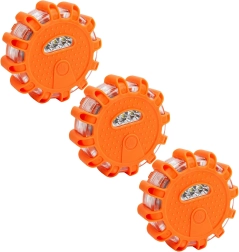 Ensemble de 3 feux LED d’avertissement magnétiques RENEW FORCE