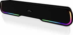 Barre de son Bluetooth MEDIA‑TECH Phantom BT avec éclairage RGB et autonomie jusqu’à 10 heures