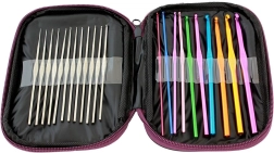 AG645B ENSEMBLE À CROCHETER 22 pièces