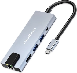 Hub USB-C 5-en-1 avec Power Delivery 100W HDMI et 2xUSB