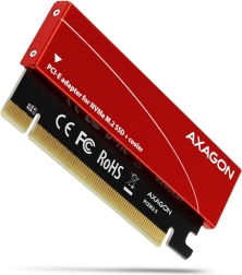 Adaptateur PCIe interne pour M.2 NVMe avec dissipateur en aluminium