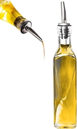 Bouteille en verre pour huile d’olive et vinaigre avec doseur 250 ml