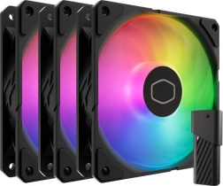 Ventilateurs Cooler Master SickleFlow Edge 120 ARGB, lot de 3 (noir)