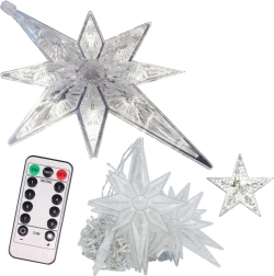 Rideau lumineux avec étoiles LED