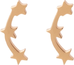 Boucles d’oreilles étoile - dorées