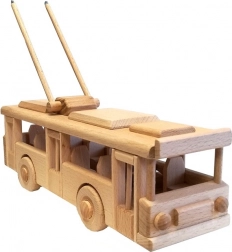 Trolleybus en bois Ceeda Cavity