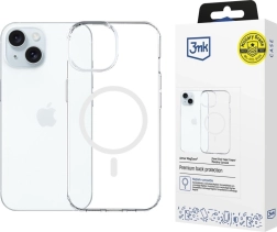 Coque magnétique transparente Armor MagCase pour iPhone 15 avec MagSafe
