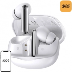 écouteurs sans fil TWS QCY MeloBuds HT12 blancs