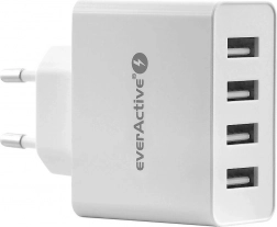 Chargeur intelligent 4x USB 5A Iq Blanc