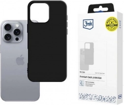 Coque mate iPhone 16 Pro Max 6,9 noir