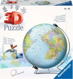 Ravensburger Puzzle 3D Terre – globe pour enfants 180 pièces