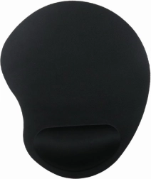 Tapis de souris ergonomique Gembird noir