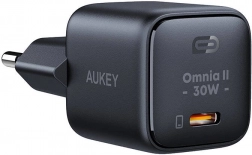 Chargeur USB‑C Aukey Omnia II Mini 30 W avec Power Delivery