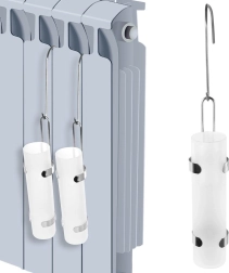 Humidificateurs d’air en verre à suspendre sur radiateur, 325 ml - 2 pièces