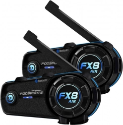 Intercom Fodsports FX8 Air pour motos - pack double
