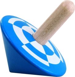 Toupie en bois DETOA – bleue