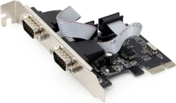 Carte PCIe avec 2 ports RS232, jusqu’à 2 Mb/s
