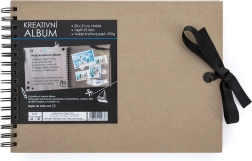 Album créatif marron