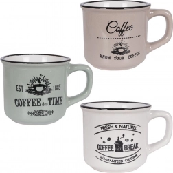 Tasses en céramique 160 ml, lot de 3