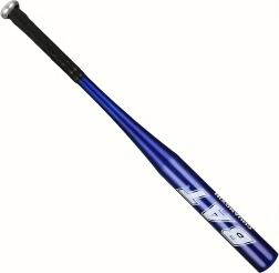 Batte de baseball en aluminium 25" (64 cm) – d’entraînement, légère, bleue