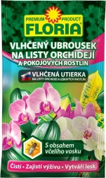 Lingette humide pour feuilles d’orchidées et plantes d’intérieur FLORIA 6 g