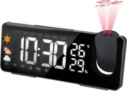 Réveil projecteur Solight avec station météo et radio FM