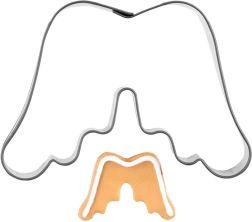 Emporte-pièce en inox pour biscuits ailes 7 cm