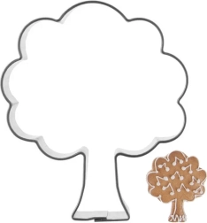 Emporte-pièce en métal sapin 6 cm