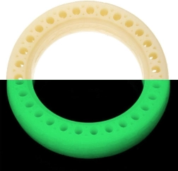 Pneu fluorescente anti-crevaison pour Xiaomi Mi Electric Scooter M365 - vert