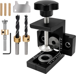 Gabarit de menuiserie Renew Force 3 en 1 pour assemblages à tourillons et excentriques