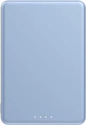 Powerbank magnétique super slim 5000 mAh bleue