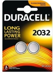 Duracell pile au lithium DL2032 blister de 2 pièces
