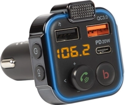 Transmetteur FM Bluetooth 5.1 avec charge rapide QC 3.0