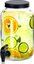 Distributeur de boisson en verre avec robinet 3,2 l