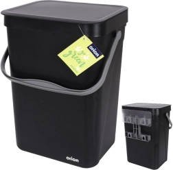 Poubelle suspendue 10 L noire