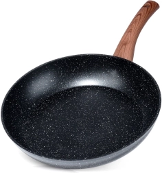 Poêle en granit BLACK & WOOD 28 cm