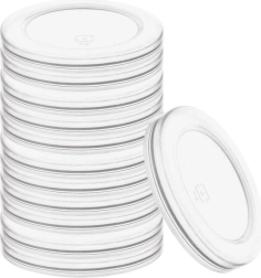 Couvercles pour pots de yaourt 6,2 cm, lot de 12 pièces