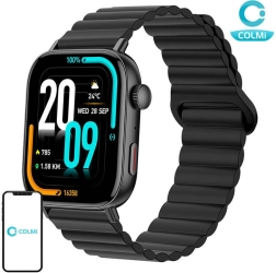 Montre connectée Colmi C8 Max avec bracelet magnétique – noir