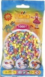 Perles à repasser Hama MIDI couleurs pastel 1000 pcs