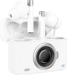 Écouteurs sans fil ONIKUMA T18 blanc