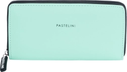 Portefeuille féminin Mony L Pastelini vert
