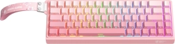 Clavier de jeu mécanique onikuma g69 rose 60% rgb