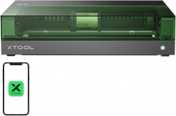 Graveur laser 2‑en‑1 xTool S1 40W kit All‑in‑One (noir)