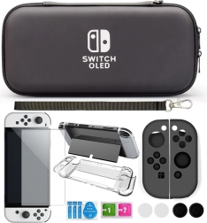 Étui de protection et kit d’accessoires pour Nintendo Switch OLED - 1 pièce