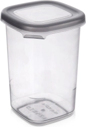 Boîte en plastique pour aliments secs avec couvercle 450 ml