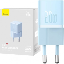Mini chargeur BASEUS GaN5 20 W USB‑C (bleu)