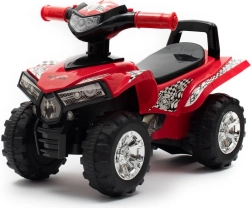 Draisienne quad pour enfants avec sons Baby Mix – rouge